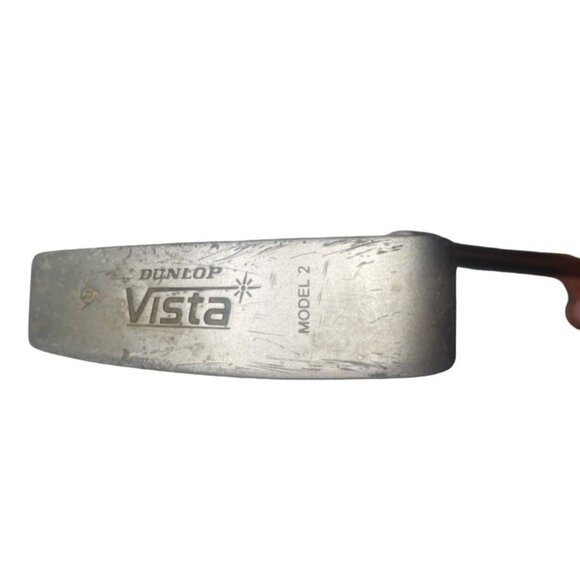 Dunlop Vista golf club putter right hand model 2 Sports Pride seamless READ - Picture 1 of 5